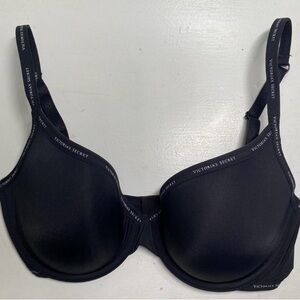 Victoria's Secret Black Full Coverage Bra with Adjustable Straps